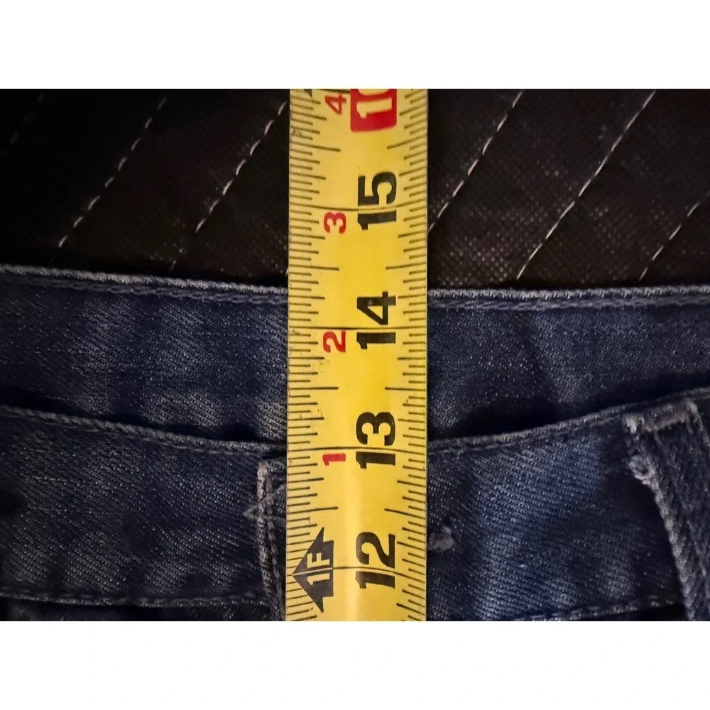 Levi's 566 Sta-Prest Jeans Mens 34x34 Blue Red Tab 90s Vintage Made in Spain